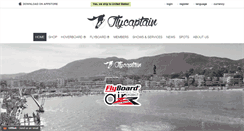 Desktop Screenshot of flycaptain.com
